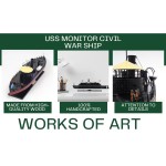 B199 USS MONITOR Civil War Ship Model 
